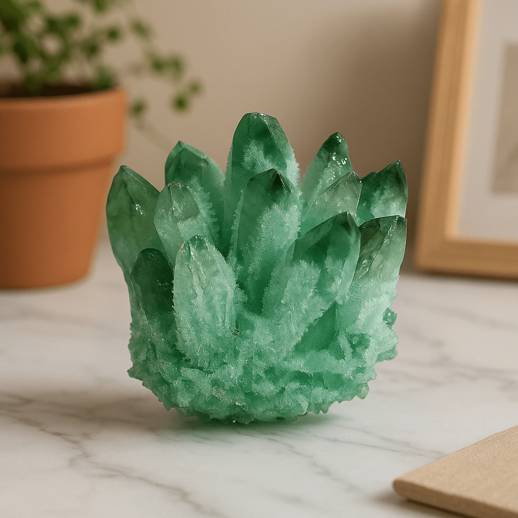 Quartz Crystal Cluster Man - Made - SHAMTAM.COM
