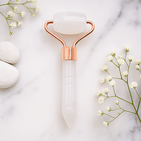 Quartz Crystal Face Roller - SHAMTAM.COM