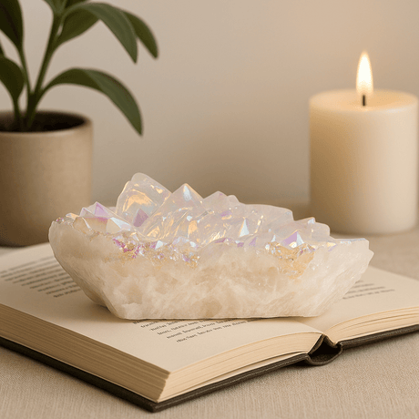 Quartz Crystal Gemstone Man - Made - SHAMTAM.COM