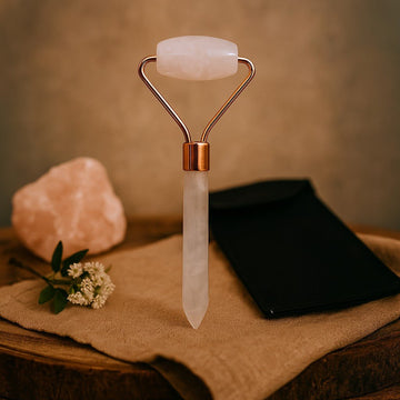 Kvarts ansigtsrulle ansigtsmassager