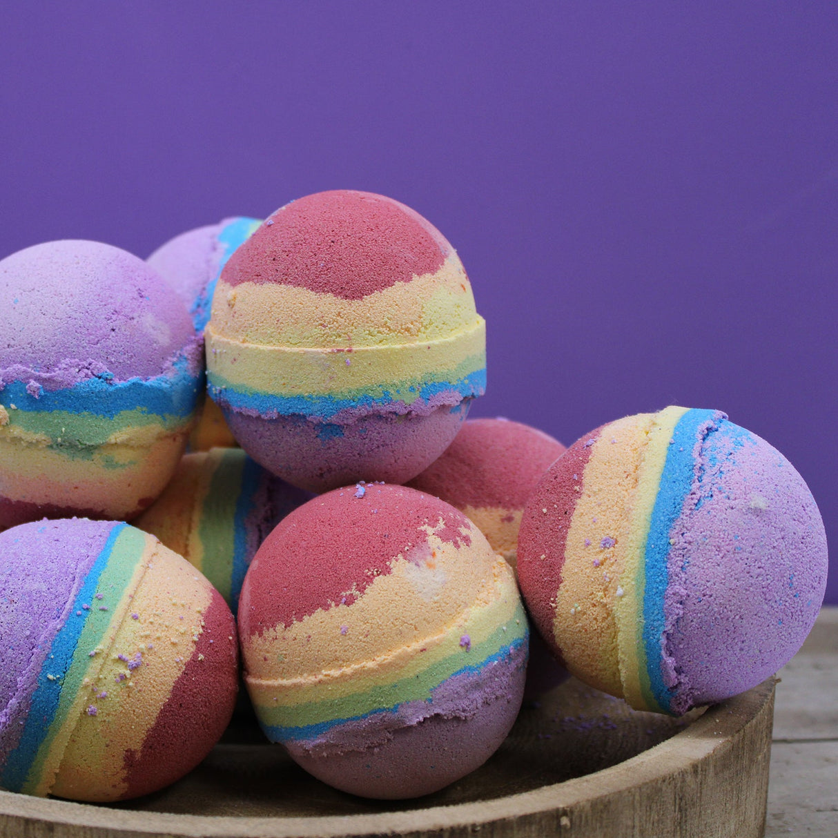 Rainbow Bath Bomb - Fruit Salad - SHAMTAM.COM