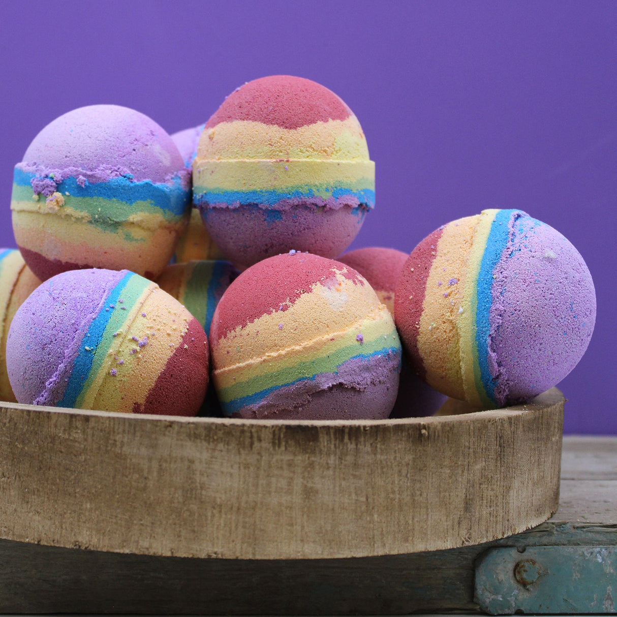 Rainbow Bath Bomb - Fruit Salad - SHAMTAM.COM