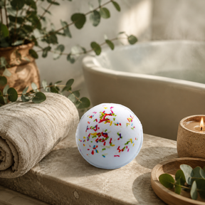 Gökkuşağı Banyo Bombası - Yaz Şakayıkları