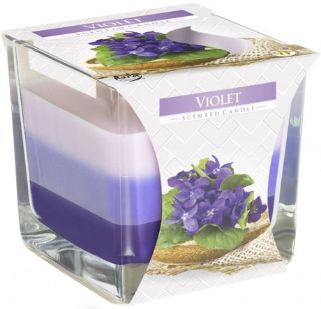 Violet Scented Candle Rainbow - SHAMTAM.COM