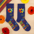 Rainbow Socks Small/Medium Rainbow Chakra - SHAMTAM.COM