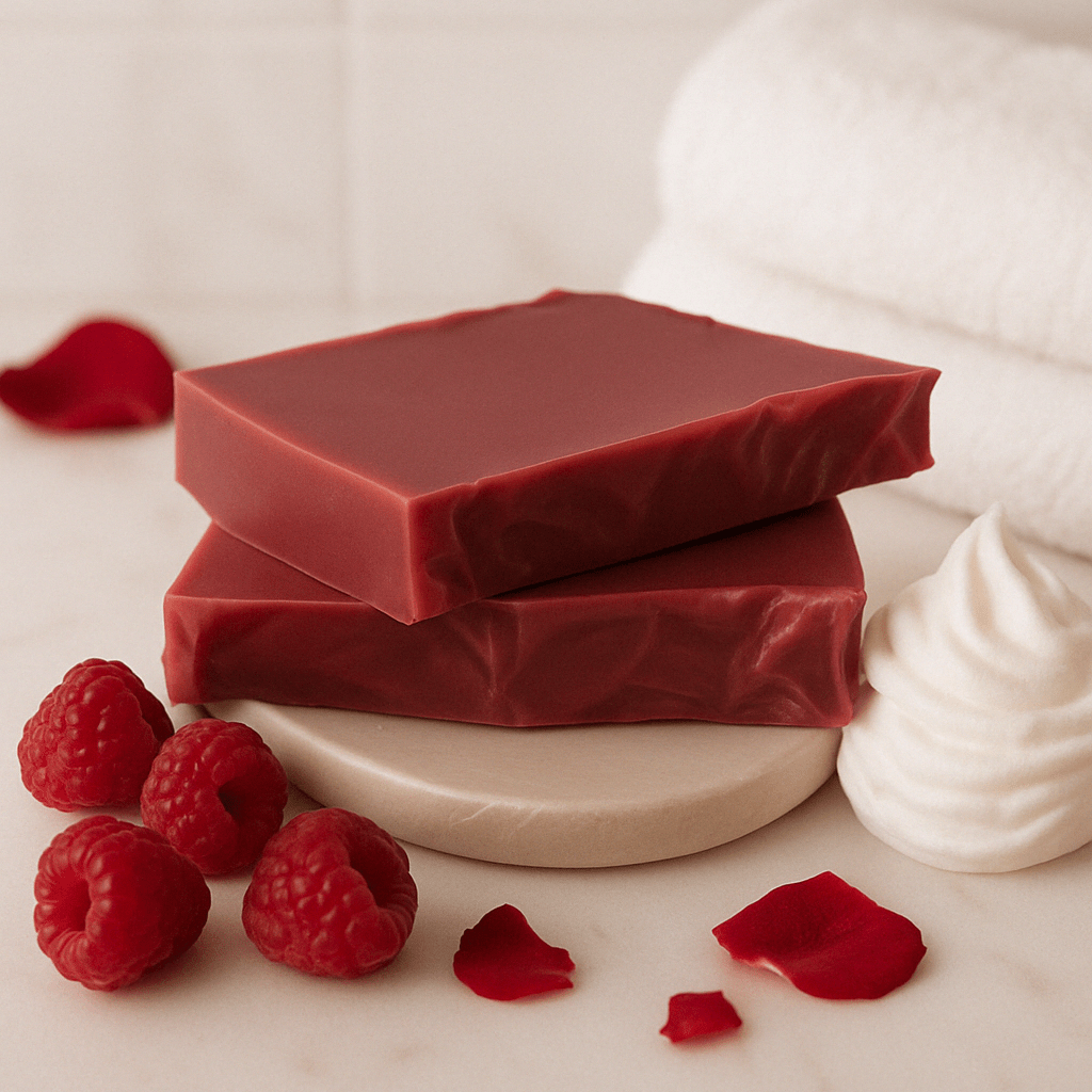Raspberry Bliss Soap Bar - 100g - SHAMTAM.COM