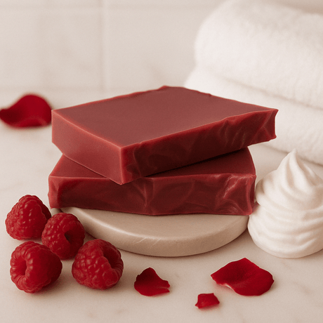 Raspberry Bliss Soap Bar - 100g - SHAMTAM.COM