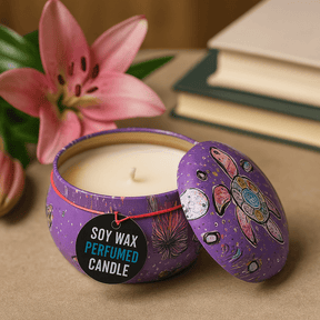 Raspberry Soy Wax Tin Candle Sea Life - SHAMTAM.COM