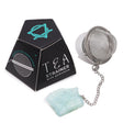 Crystal Tea Strainer - Aquamarine Raw Gemstone - SHAMTAM.COM