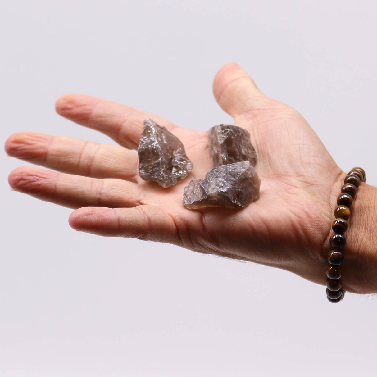 Raw Smoky Quartz Crystals Gemstones 500gm - SHAMTAM.COM