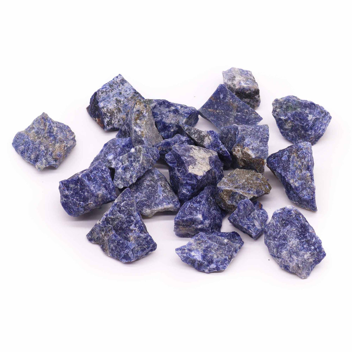 Raw Sodalite Crystals Gemstones 500gm - SHAMTAM.COM