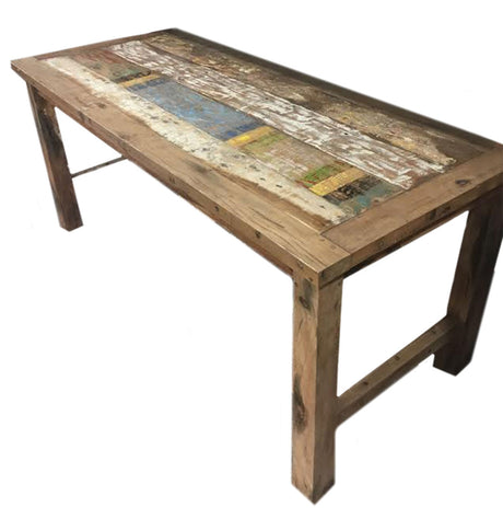 Recycled Teakwood Dinning Table 1.8 m - SHAMTAM.COM