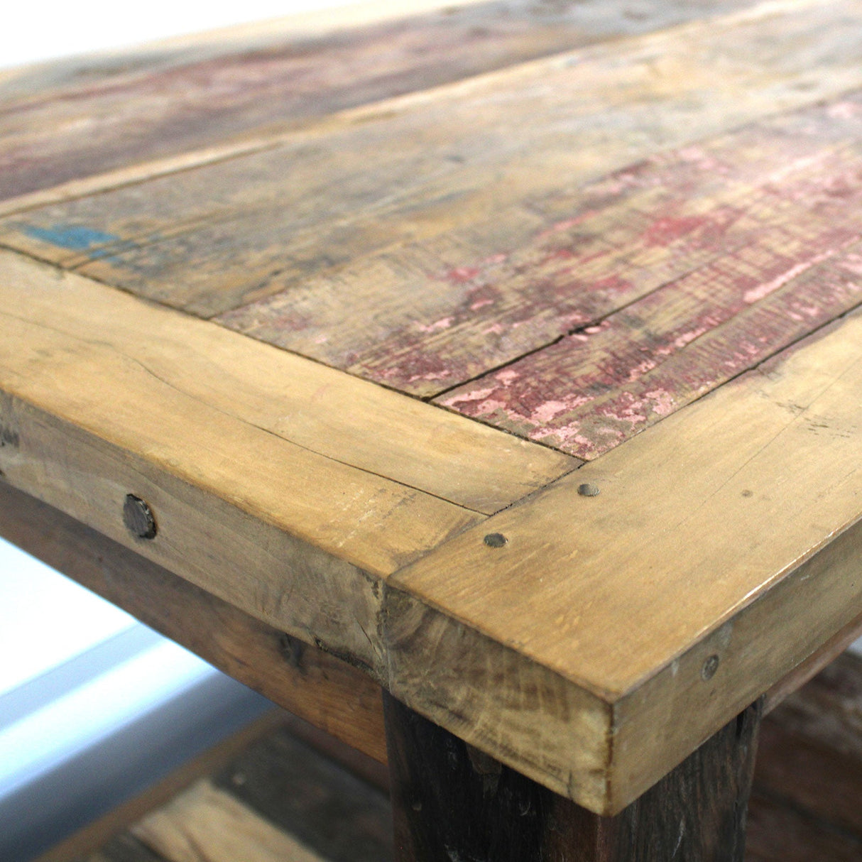 Recycled Teakwood Dinning Table 1.8 m - SHAMTAM.COM