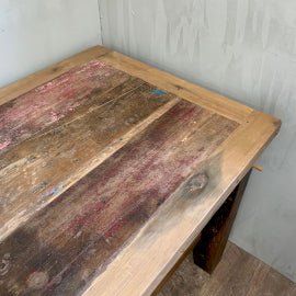 Recycled Teakwood Dinning Table 1.8 m - SHAMTAM.COM