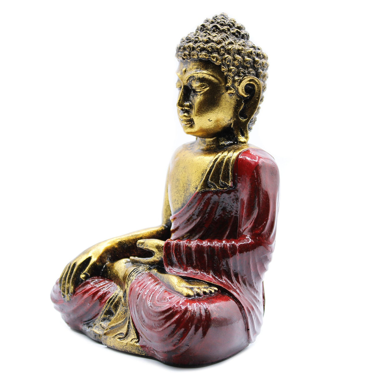 Red & Gold Buddha - Large - SHAMTAM.COM