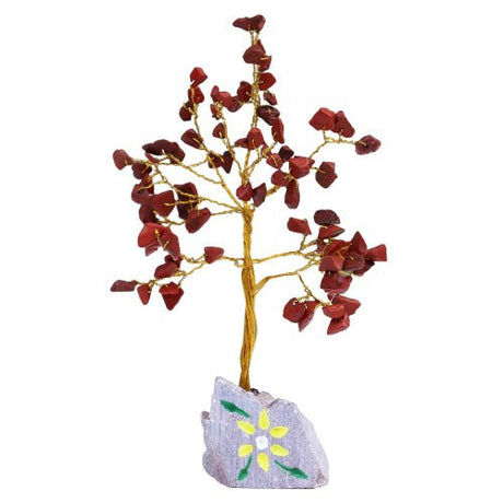 Red Jasper Tree - 80 Gemstones - SHAMTAM.COM