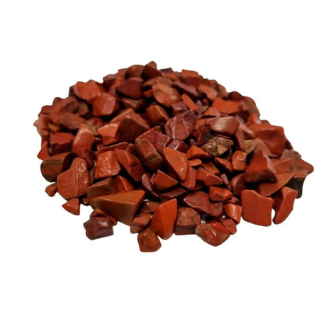 Red Jasper Crystal Chips Gemstones - 1KG - SHAMTAM.COM