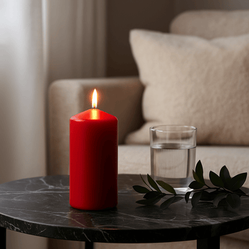 Red Pillar Candle 60 x 150 mm