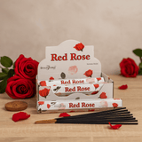 Red Rose Incense Sticks 20 Count Stamford - SHAMTAM.COM
