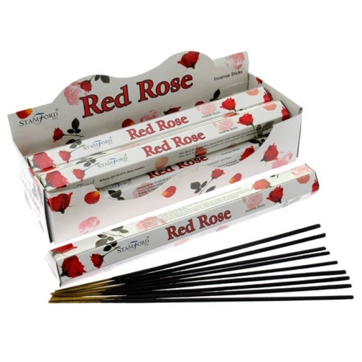 Red Rose Incense - SHAMTAM.COM