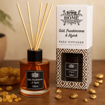 Kamış Difüzör Altın Tütsü ve Mür 120ml