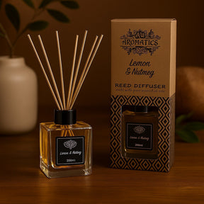 Reed Diffuser Lemon and Nutmeg 200ml - SHAMTAM.COM