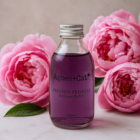 Reed Diffuser Refill Pressed Peonies 140ml - SHAMTAM.COM