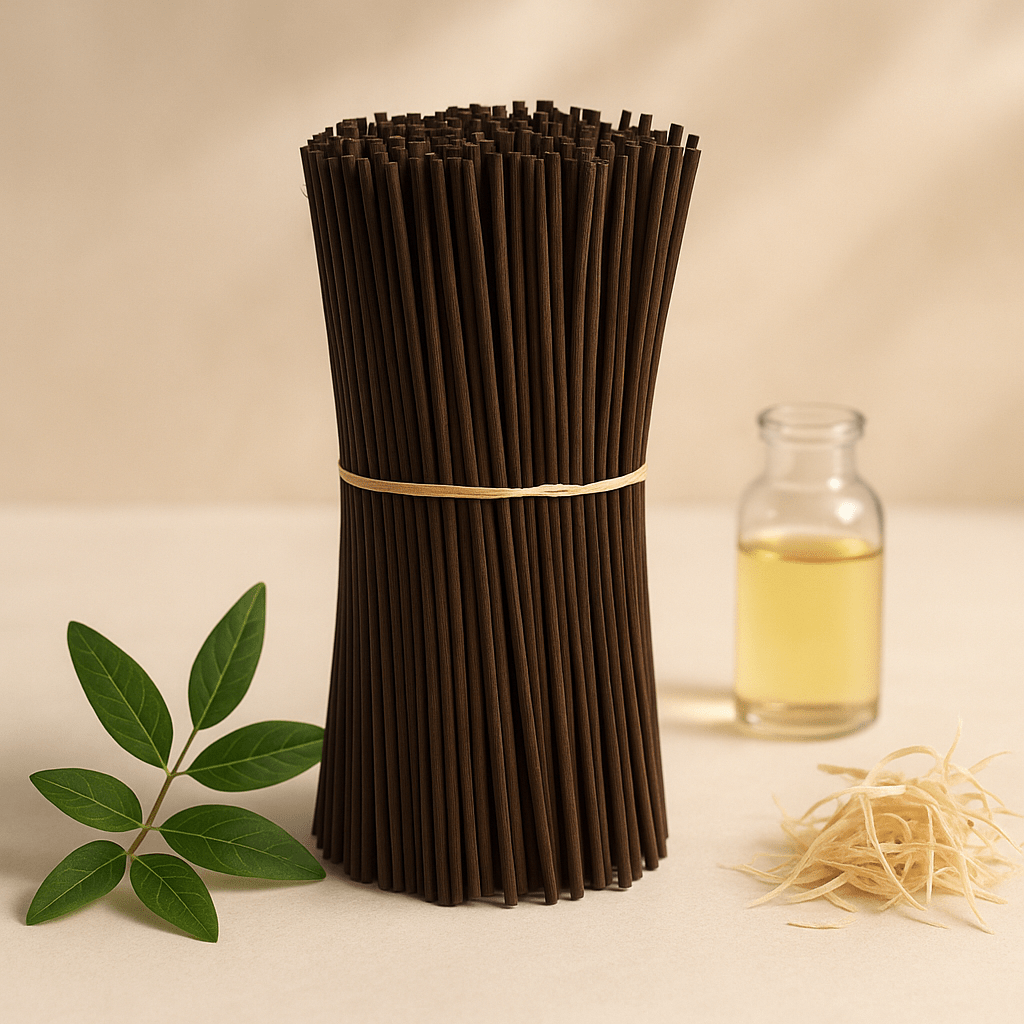 Reed Diffuser Sticks Black 25cm x 3mm 500g - SHAMTAM.COM