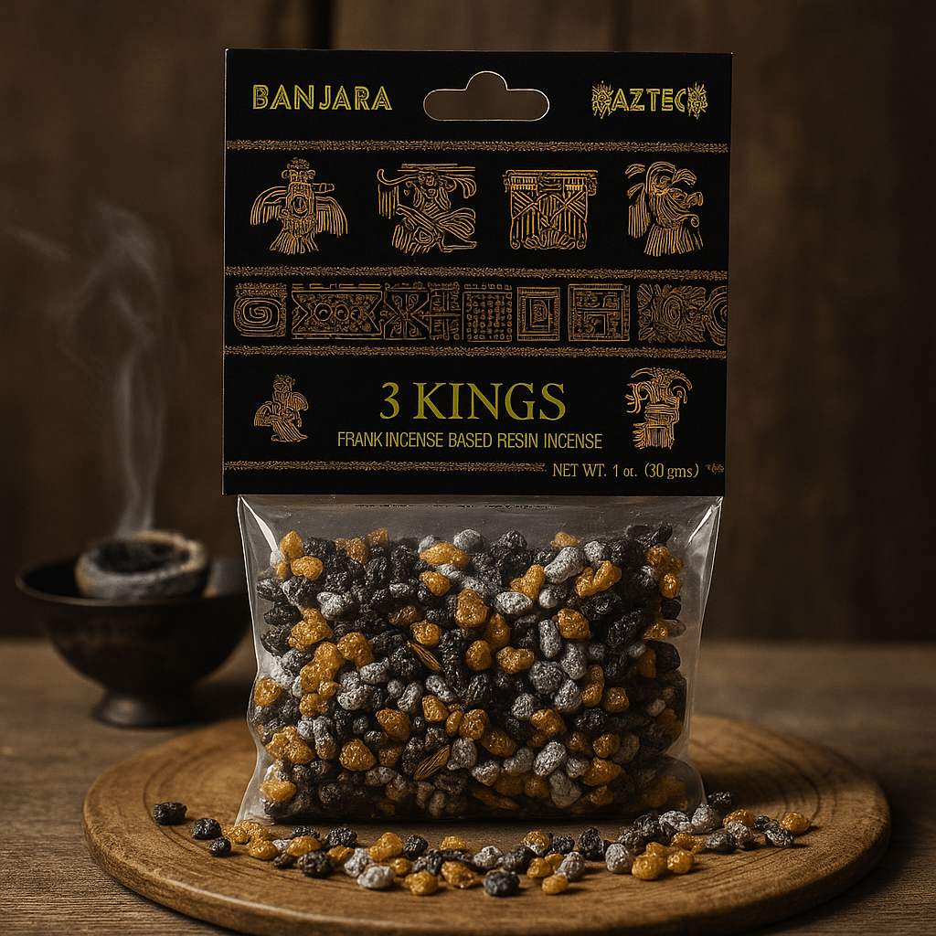 Resin Incense 3 Kings Banjara - SHAMTAM.COM