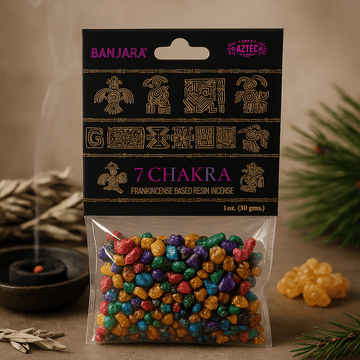 Incienso Resina 7 Chakras Banjara