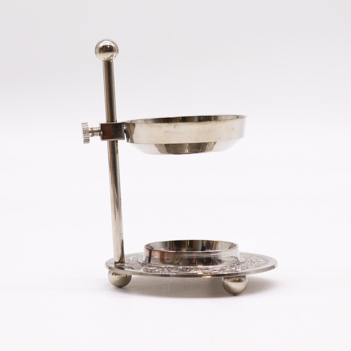 Resin Incense Burner - Adjustable Plated Brass - SHAMTAM.COM
