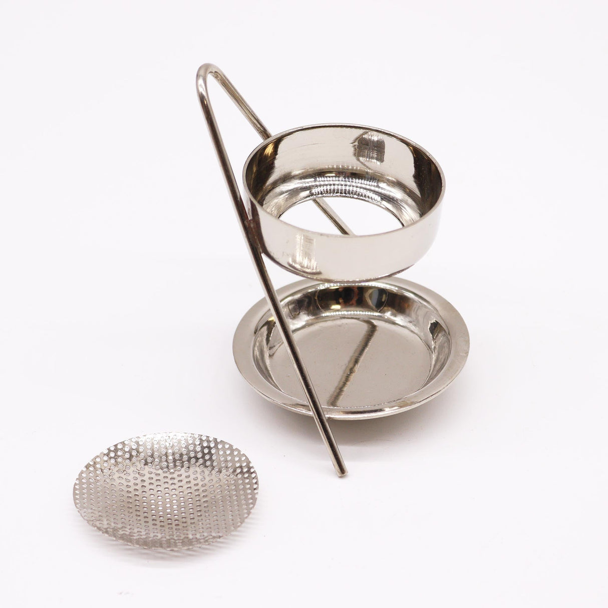 Resin Incense Burner - Fixed Plated Brass - SHAMTAM.COM