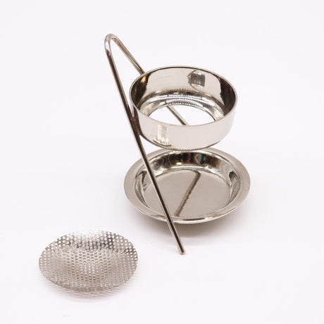 Resin Incense Burner - Fixed Plated Brass - SHAMTAM.COM