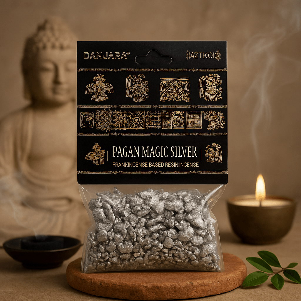 Resin Incense Pagan Magic Silver - Banjara - SHAMTAM.COM
