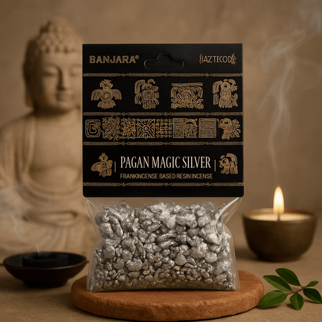 Resin Incense Pagan Magic Silver - Banjara - SHAMTAM.COM