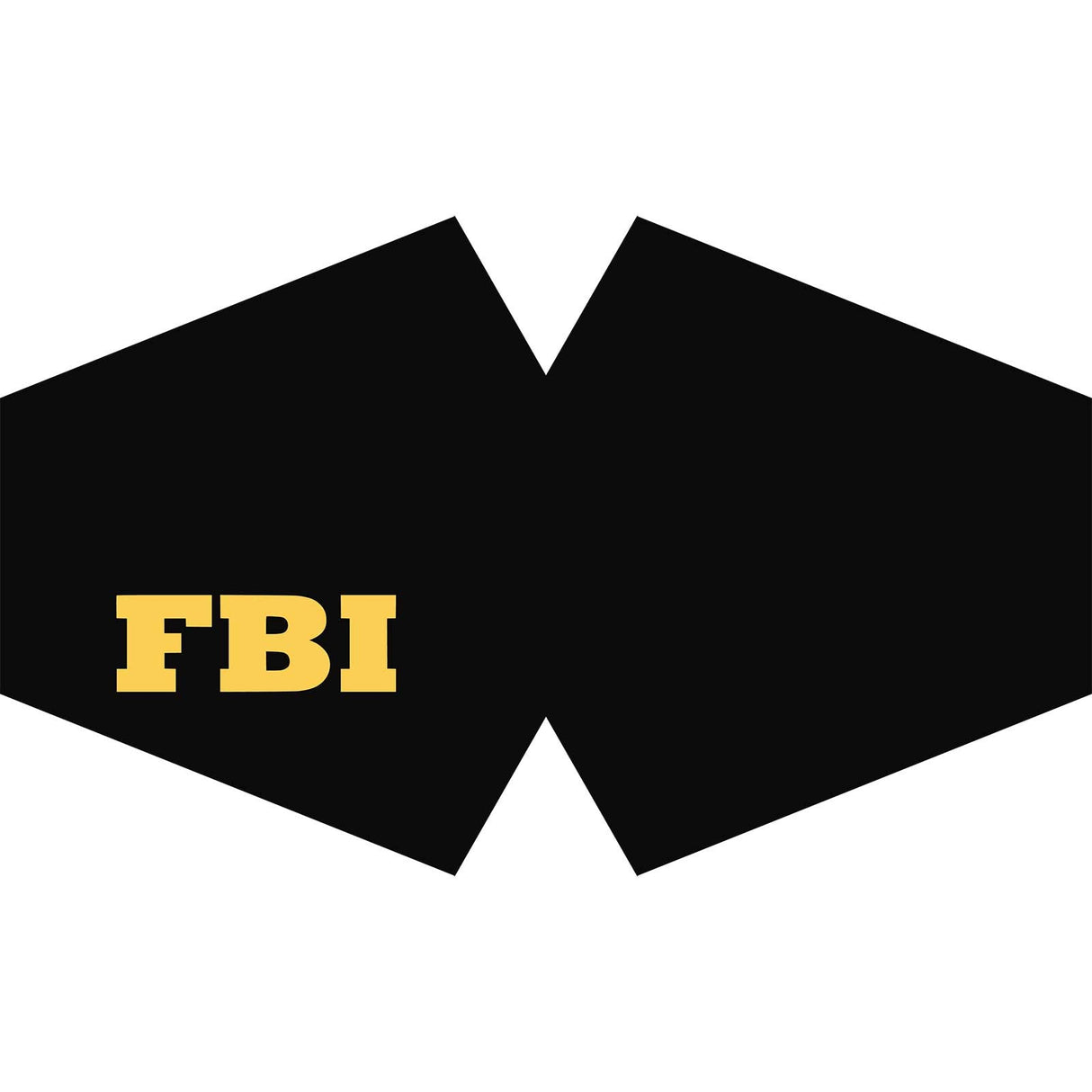 Fashion Face Mask - FBI (Adult) - SHAMTAM.COM