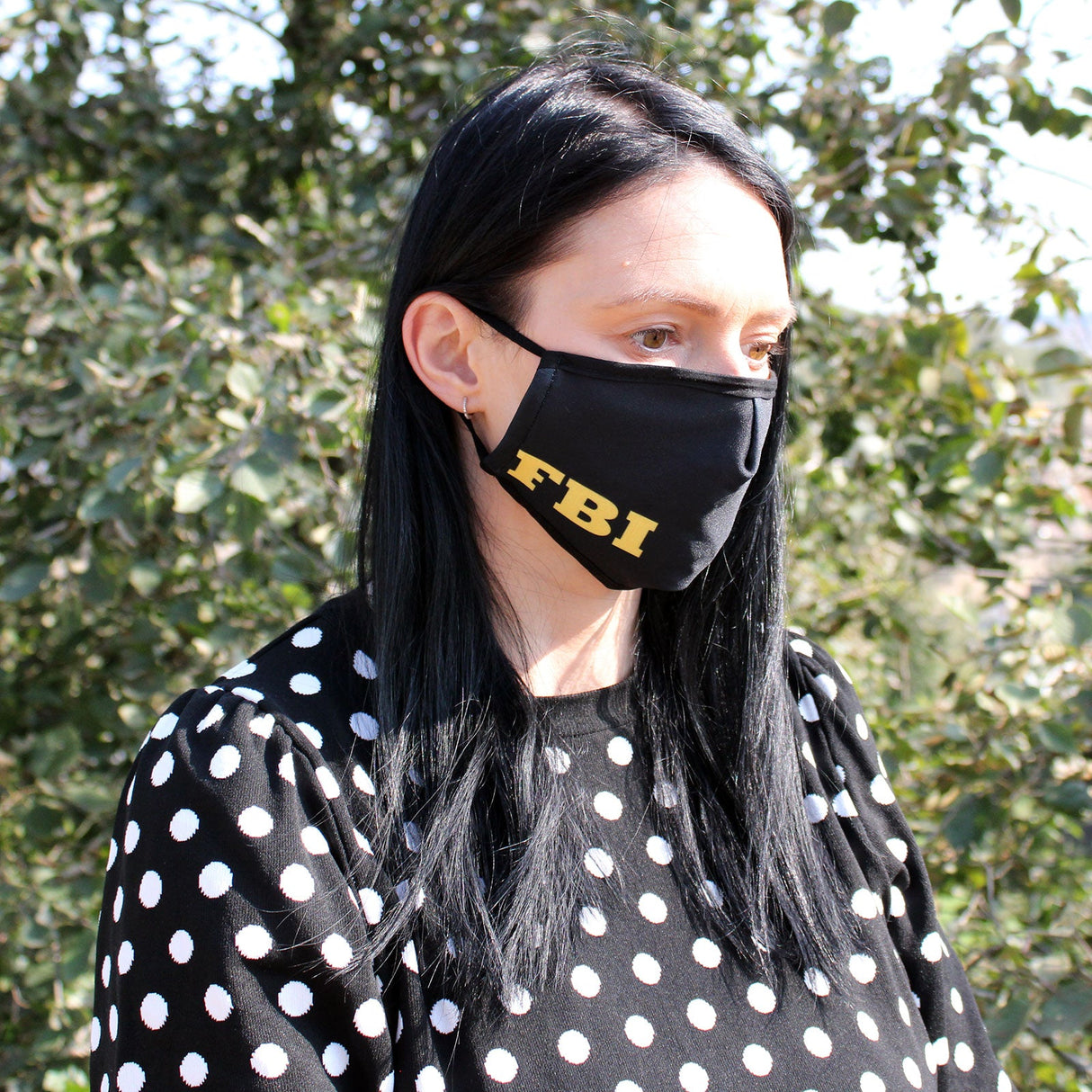 Fashion Face Mask - FBI (Adult) - SHAMTAM.COM