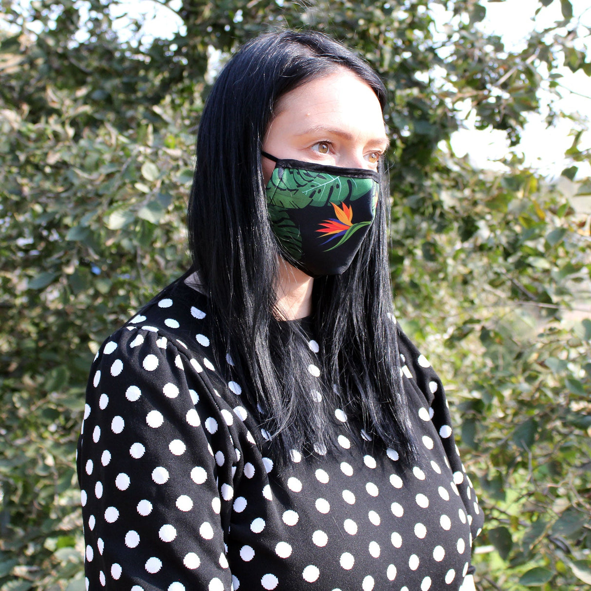 Fashion Face Mask - Green Jungle (Adult) - SHAMTAM.COM