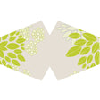 Fashion Face Mask - Green Leaves (Adult) - SHAMTAM.COM