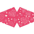 Fashion Face Mask - Pink Hearts (Adult) - SHAMTAM.COM