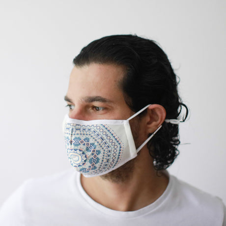 Fashion Face Mask - Aztec Tribal (Adult) - SHAMTAM.COM