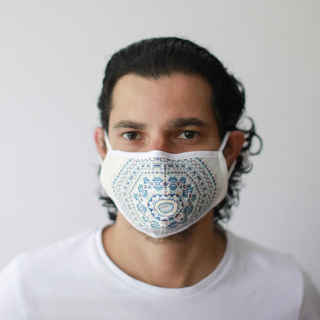 Fashion Face Mask - Aztec Tribal (Adult) - SHAMTAM.COM