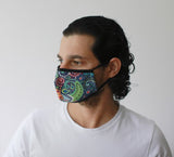 Fashion Face Mask - Funky Swirls (Adult) - SHAMTAM.COM