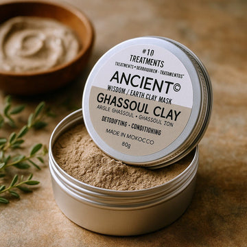 Maschera di argilla Rhassoul Ghassoul 80g