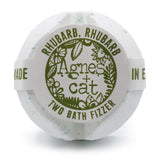 Rhubarb Bath Fizzer Vegan UK - Made Agnes and Cat - SHAMTAM.COM
