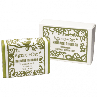 Rhubarb Handmade Soap Bar 140g - SHAMTAM.COM