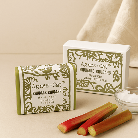 Rhubarb Handmade Soap Bar 140g - SHAMTAM.COM