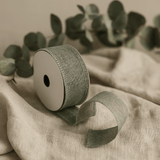 Ribbon Roll Natural Texture Charcoal 38mm x 20m - SHAMTAM.COM