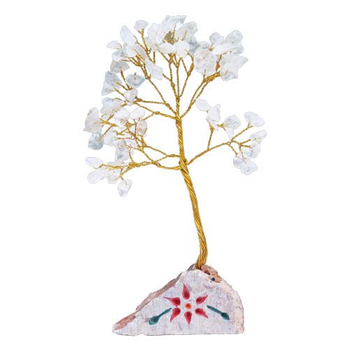 Rock Crystal Tree - 80 Gemstones - SHAMTAM.COM