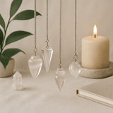 Rock Quartz Crystal Dowsing Pendulum - SHAMTAM.COM